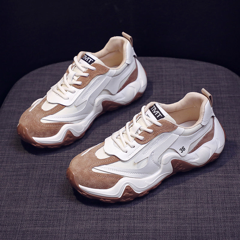 Breathable Sponge Cake Casual Fashion Thick-soled Student Sports Forrest Gump Shoes