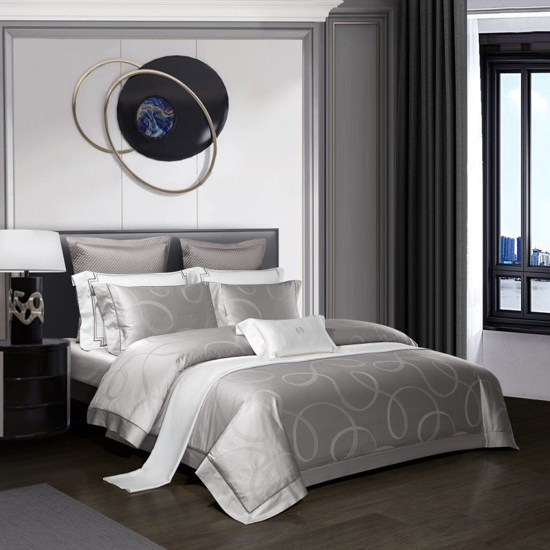 Vier-teilige hochwertige Bettdeckenbezug Luxus
