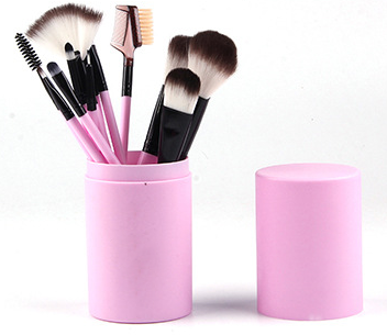 Makeup Brusch Set mit 12 Make-up-Pinseln
