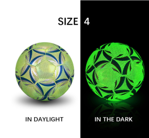 Leuchtender Trainingsball für Fußball