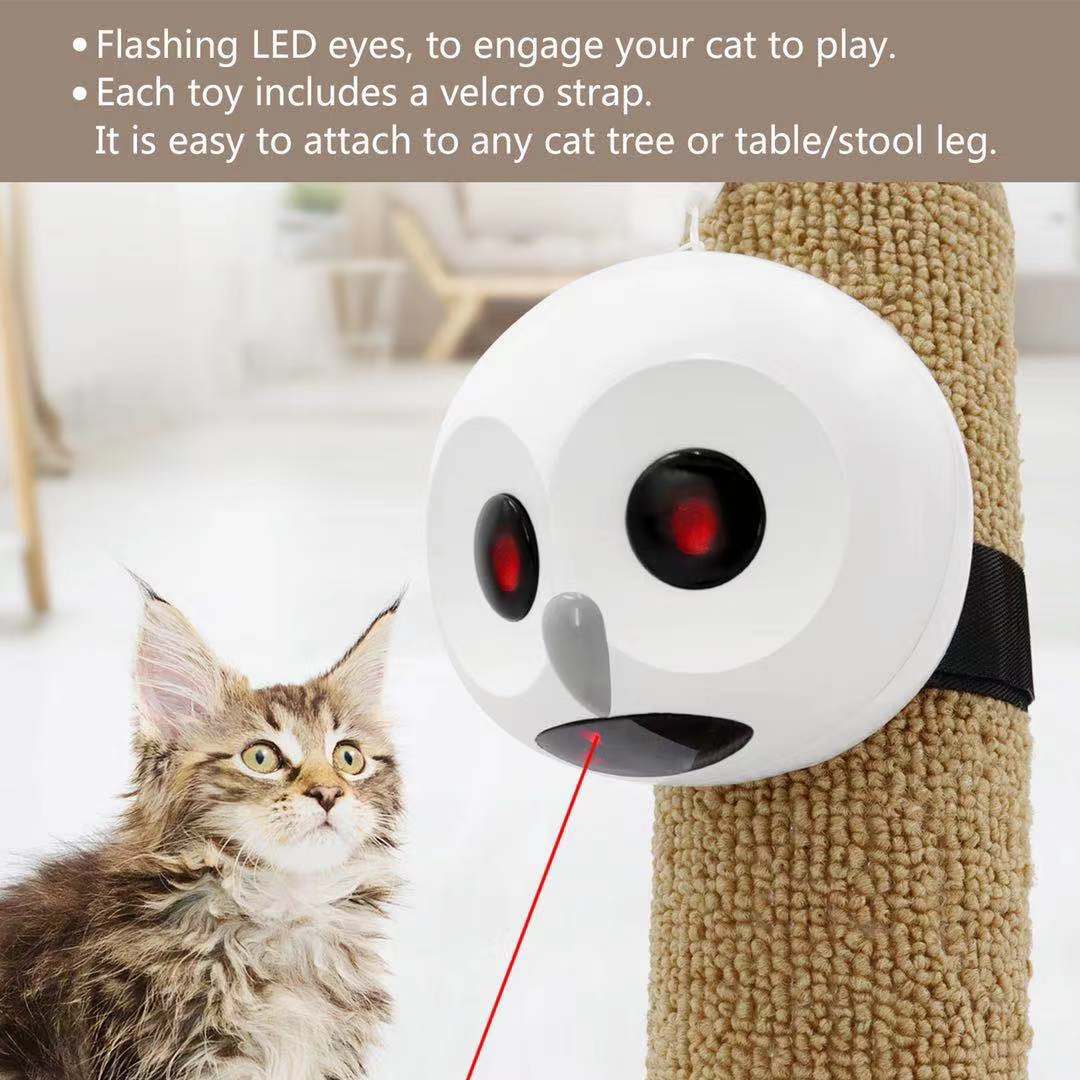 Automatisches 360-Grad-rotierendes Laser-Elektro-Katzenspielzeug