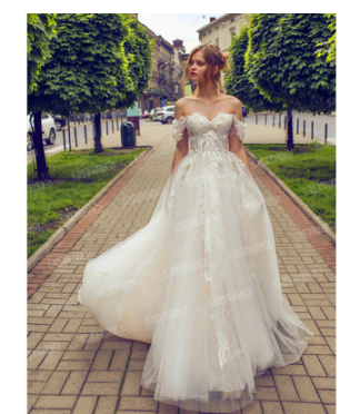 Engel Braut Kleid