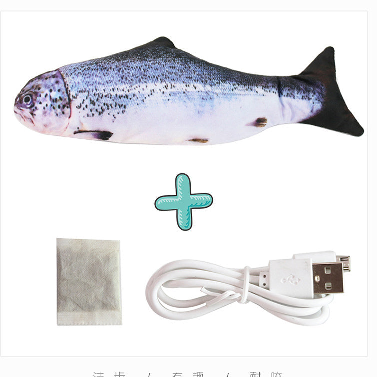 Elektrischer lustiger Katzensimulation Fisch