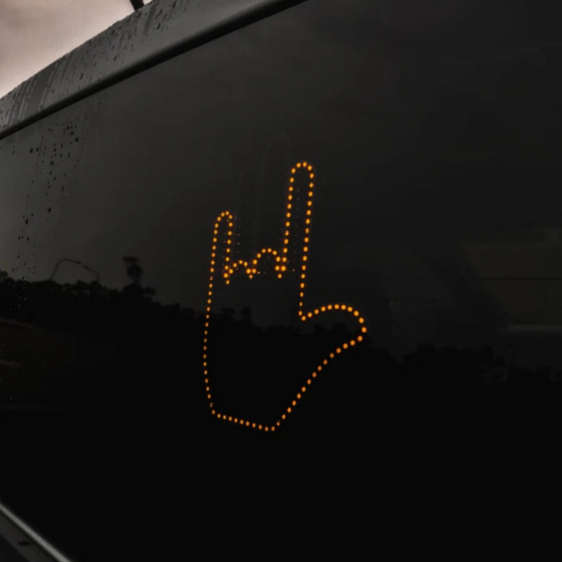 Kfz-Lustiges LED-Hand-Handmittelfinger Beleuchtung