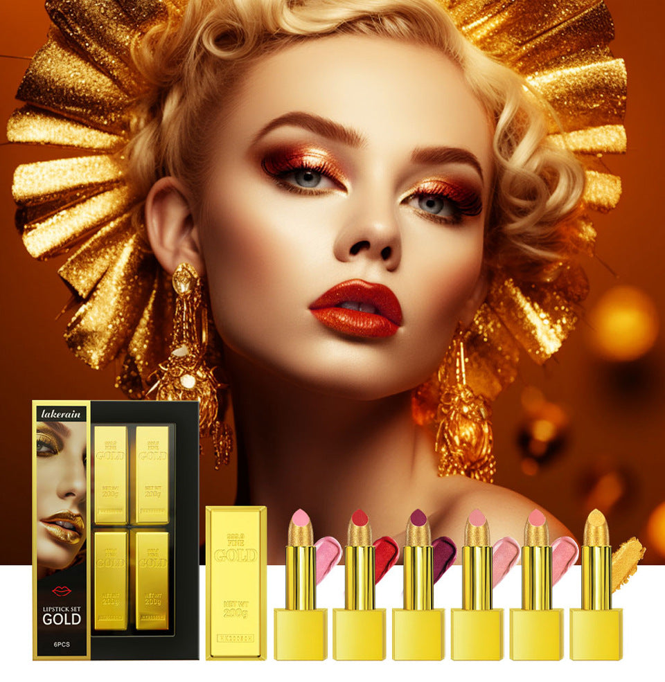 Gold Bar Lippenstift Makeup Set