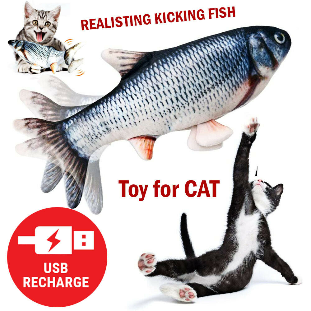 Elektrische Fischspielzeug die Neugier Ihrer Katze zu wecken