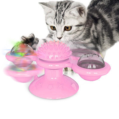 Katzen-Dreh-Windmühlen-Multifunktions-Spielzeug