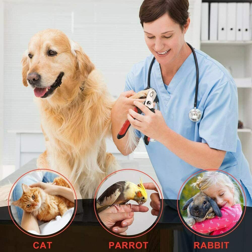 Hundezangen-Nagelknipser mit Sicherheitsbügel