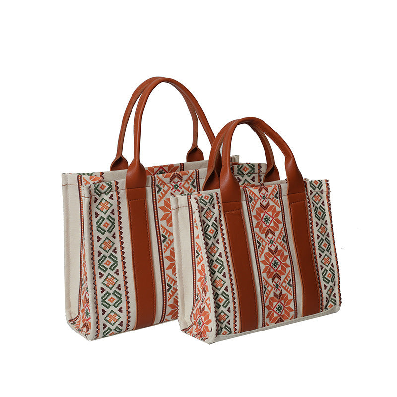 Handtasche für Damen mit großer Kapazität, einfach und beliebt.
