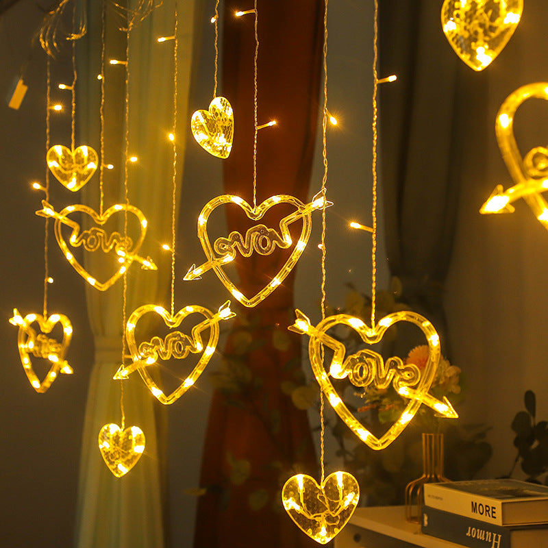 Romantische Lichterkette