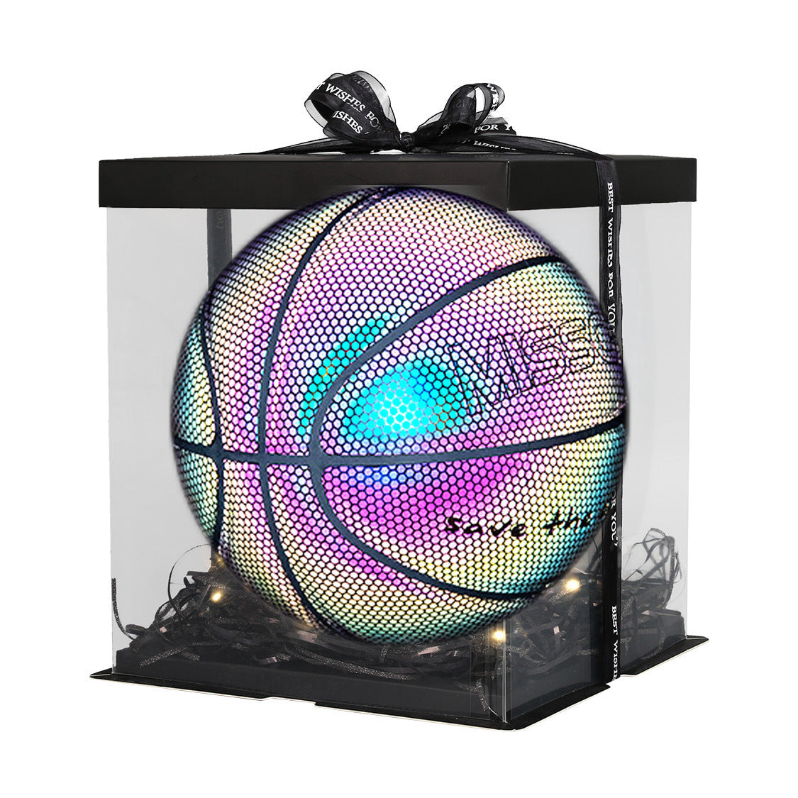 Leuchtender Luminöse Fluoreszent Basketball