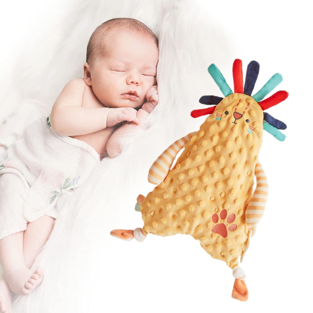 Niedliche Baby-Beruhigungstuch mit Hasenohren