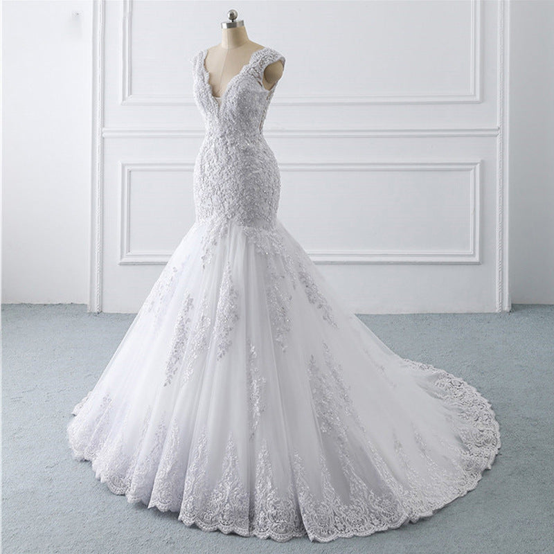 Hochzeitskleid "Maradi Light", sexy, mit luxuriöser Schleppe